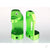 Caster blocks, 30-degree, Green-anodised 6061-T6 aluminium (left & right) / suspension screw pin (2 pcs)