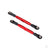 Camber links, Rear (Tubes Red-anodised, 7075-T6 aluminium, stronger than titanium) (73mm) (2 pcs) / rod ends (4 pcs) / aluminium wrench (1pc)