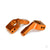 Stub axle carriers, Rustler/Stampede/Bandit (2), 6061-T6 aluminium (orange-anodised)/ 5x11mm ball bearings (4)