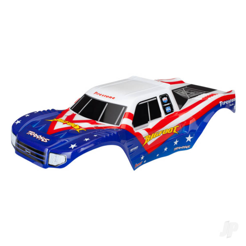 Body, Bigfoot Red, White, &amp; Blue, Officially Licensed replica (painted, decals applied)