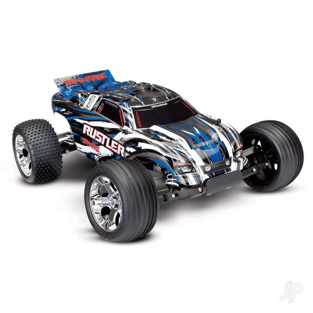 Blue Rustler 1:10 2WD RTR Electric Stadium Truck (+ TQ 2-ch, XL-5, Titan 550)