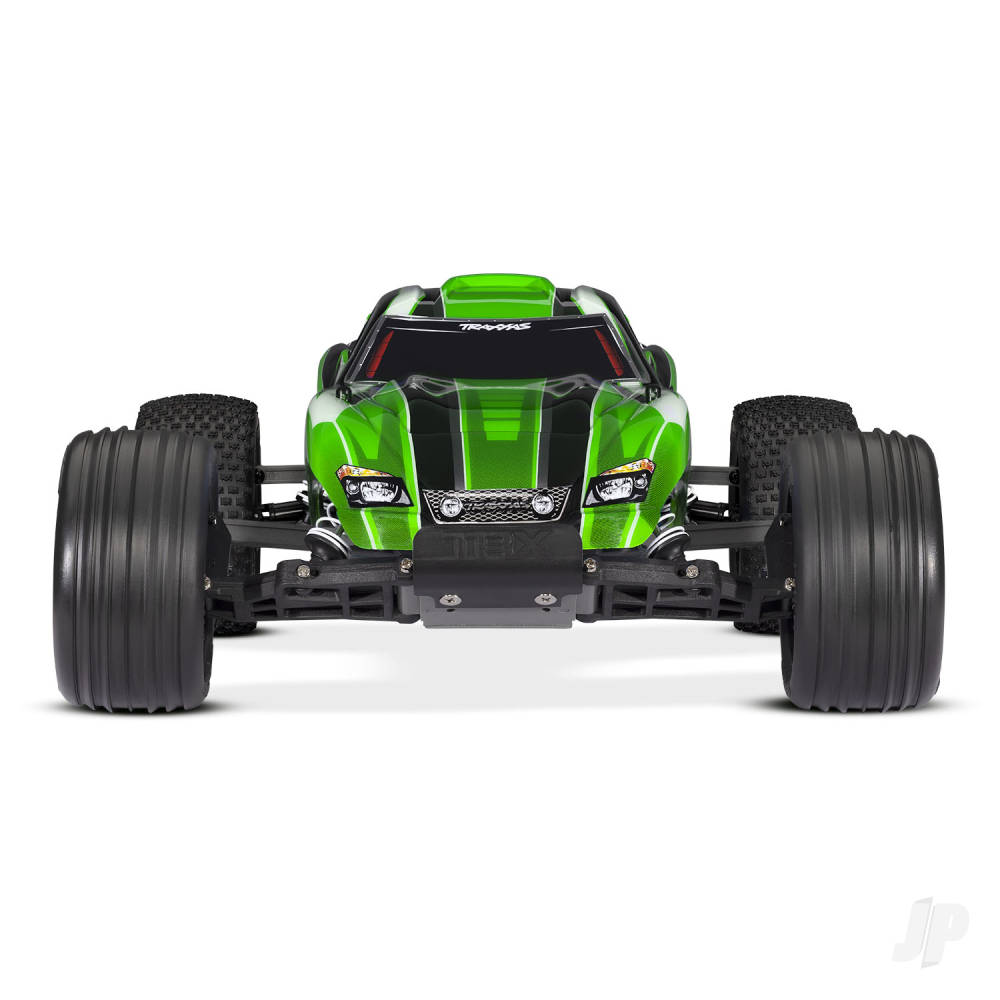 Rustler 1:10 2WD RTR Electric Stadium Truck, Green (+ TQ 2-ch, XL-5, Titan 550, 7-Cell NiMH, USB-C charger)