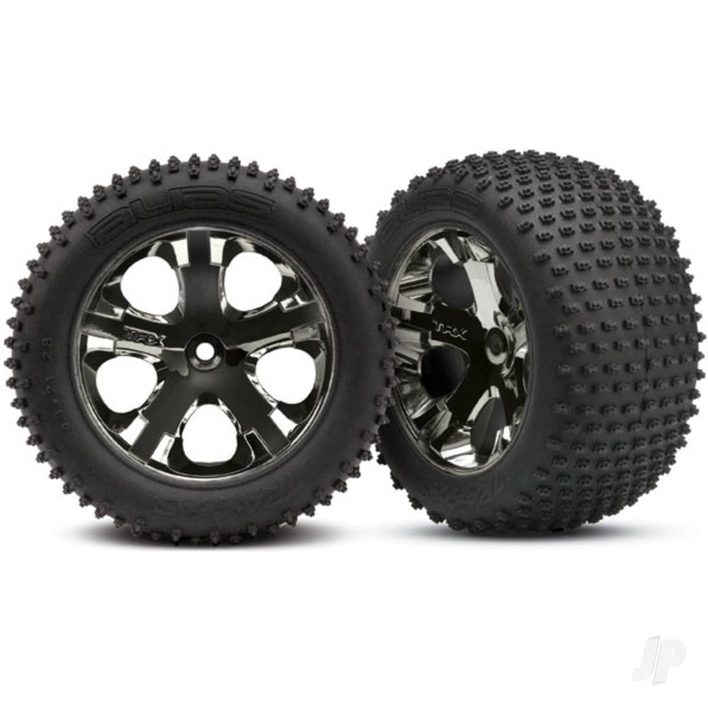 Tyres and Wheels, Assembled Glued 2.8in (2 pcs)