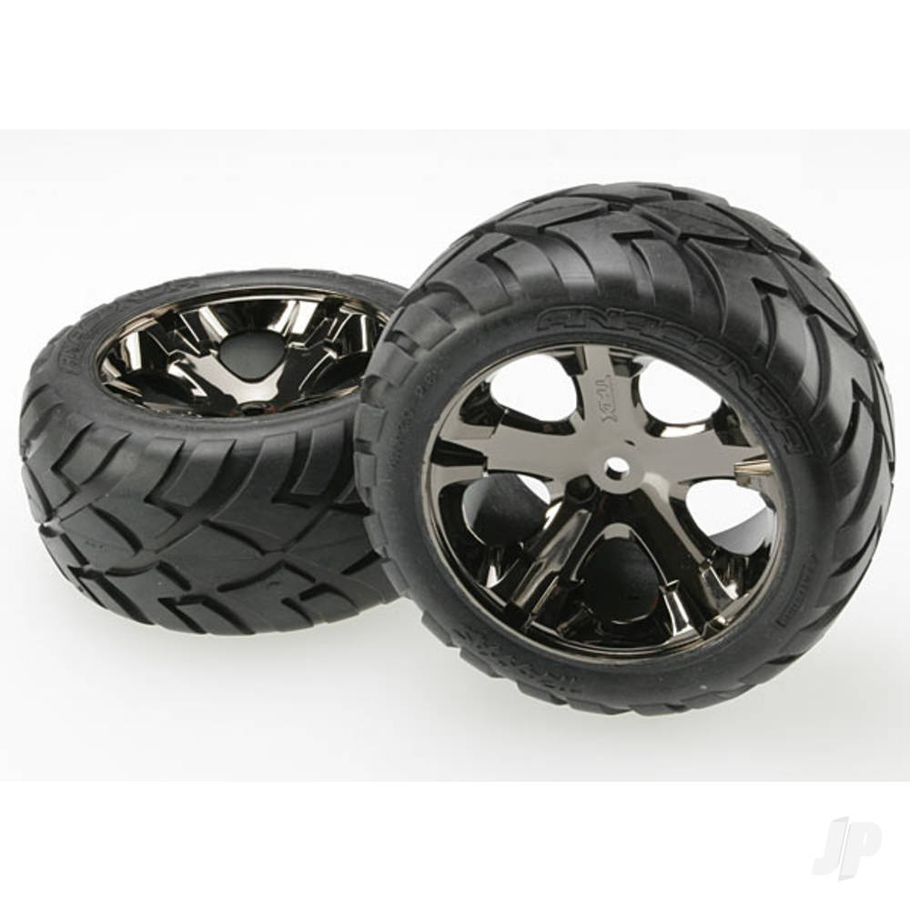 All-Star Black-Chrome Wheels (Pair)