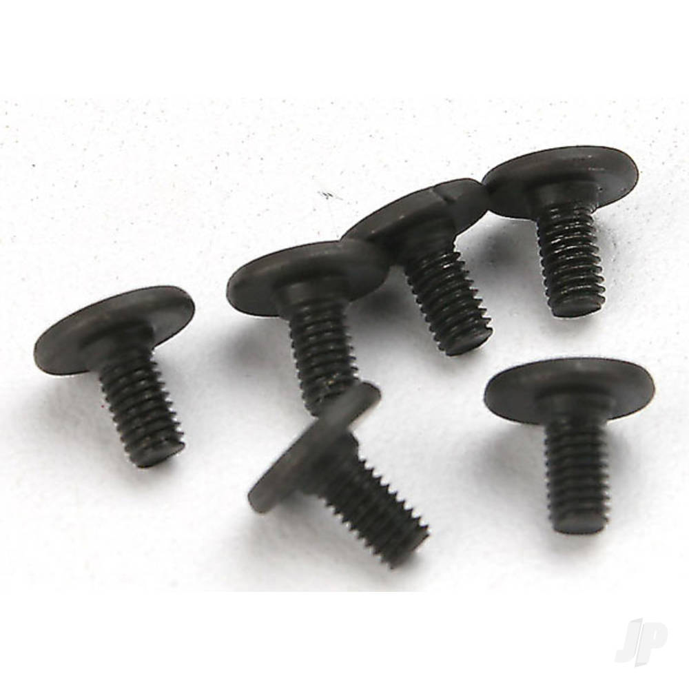 Screws, 3x6mm flat-head machine (hex drive) (6 pcs)