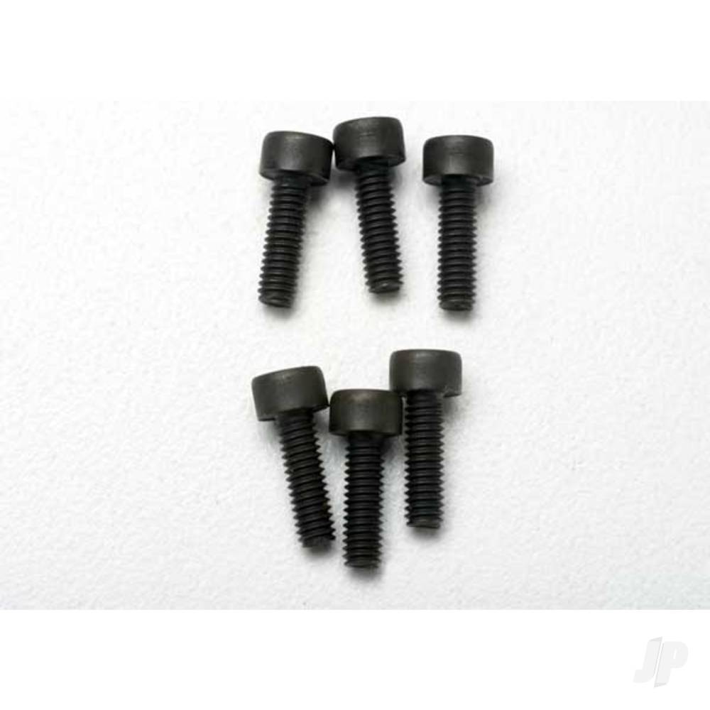 Screws, 2.5x8mm cap-head machine (6 pcs)