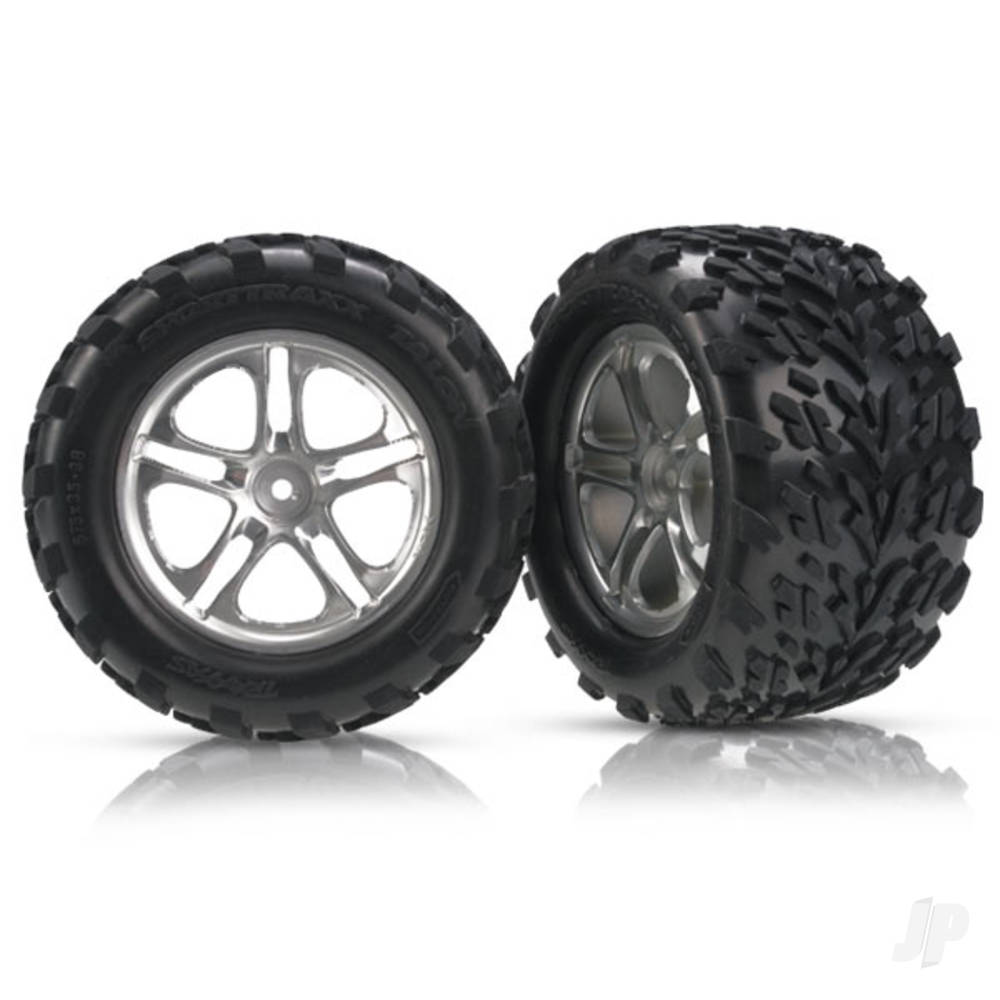 Tyres and Wheels, Assembled Glued Talon Tyres (2 pcs)