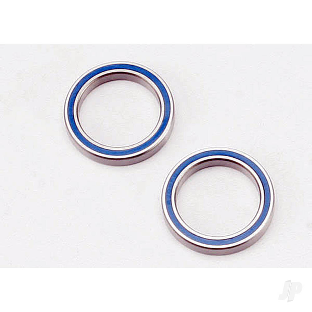 Ball bearings, Blue rubber sealed (20x27x4mm) (2 pcs)