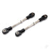 Linkage, steering (Revo 3.3) (3x50mm Turnbuckle) (2 pcs) / rod ends (Short) (4 pcs) / hollow balls (4 pcs)