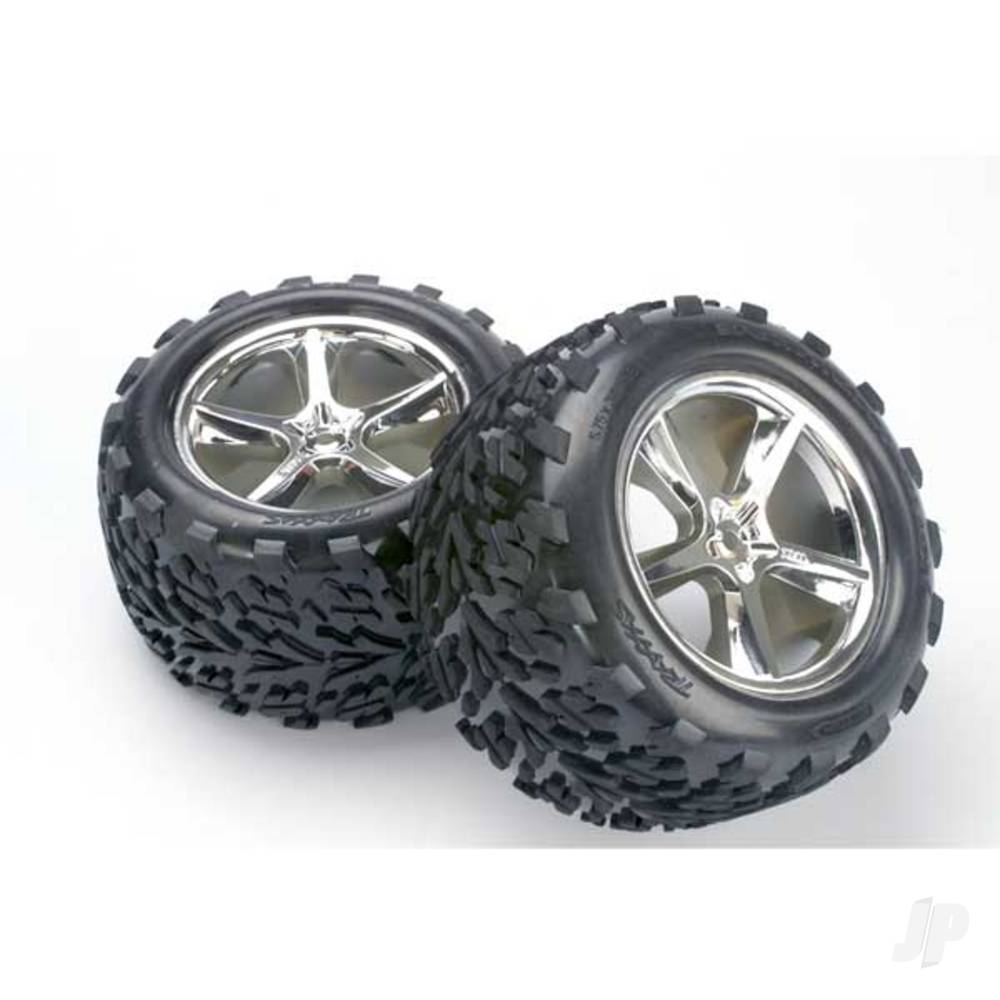 Tyres and Wheels, Assembled Glued Talon Tyres (2 pcs)