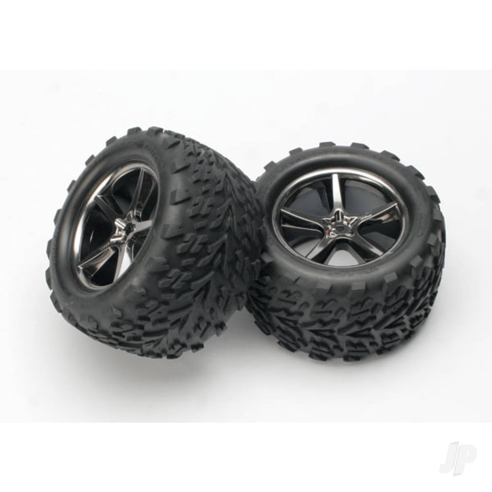 Tyres and Wheels, Assembled Glued Talon Tyres (2 pcs)