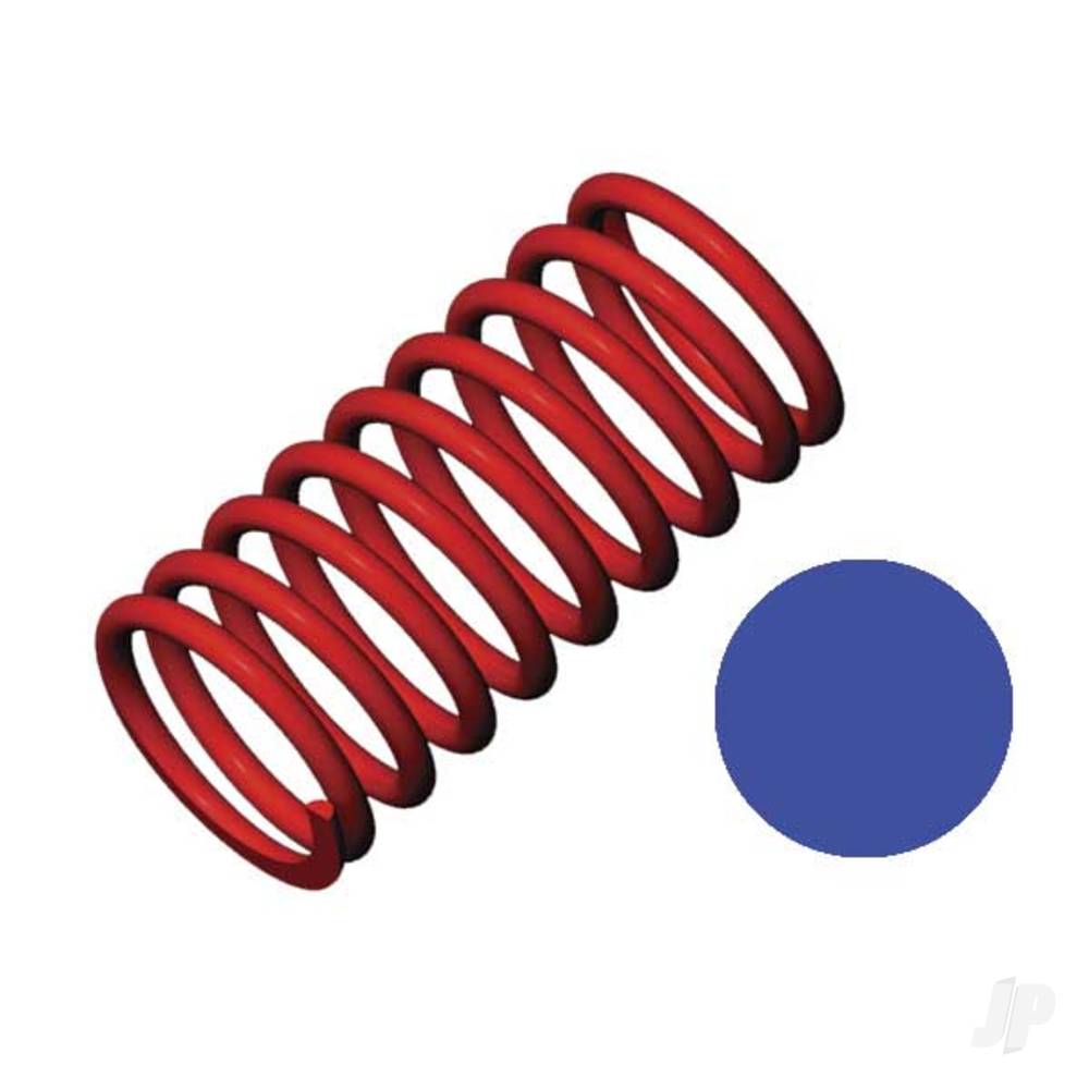 Spring, shock (Red) (GTR) (5.9 rate Blue) (std. Rear 120mm) (1 pair)