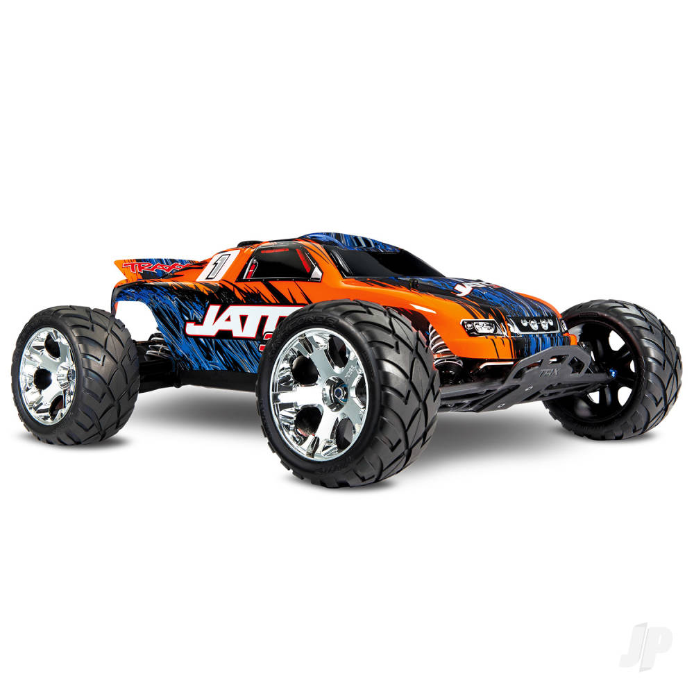 TRAXXAS Orange Jato 3.3 1:10 RTR 2WD 2-Speed Nitro Stadium Truck (+ TQi wireless, TSM, Telemetry, TRX3.3)