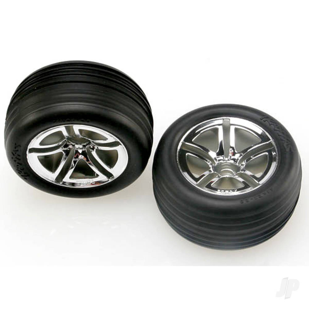 Tyres and Wheels, Assembled Glued (2.8in) (2 pcs)