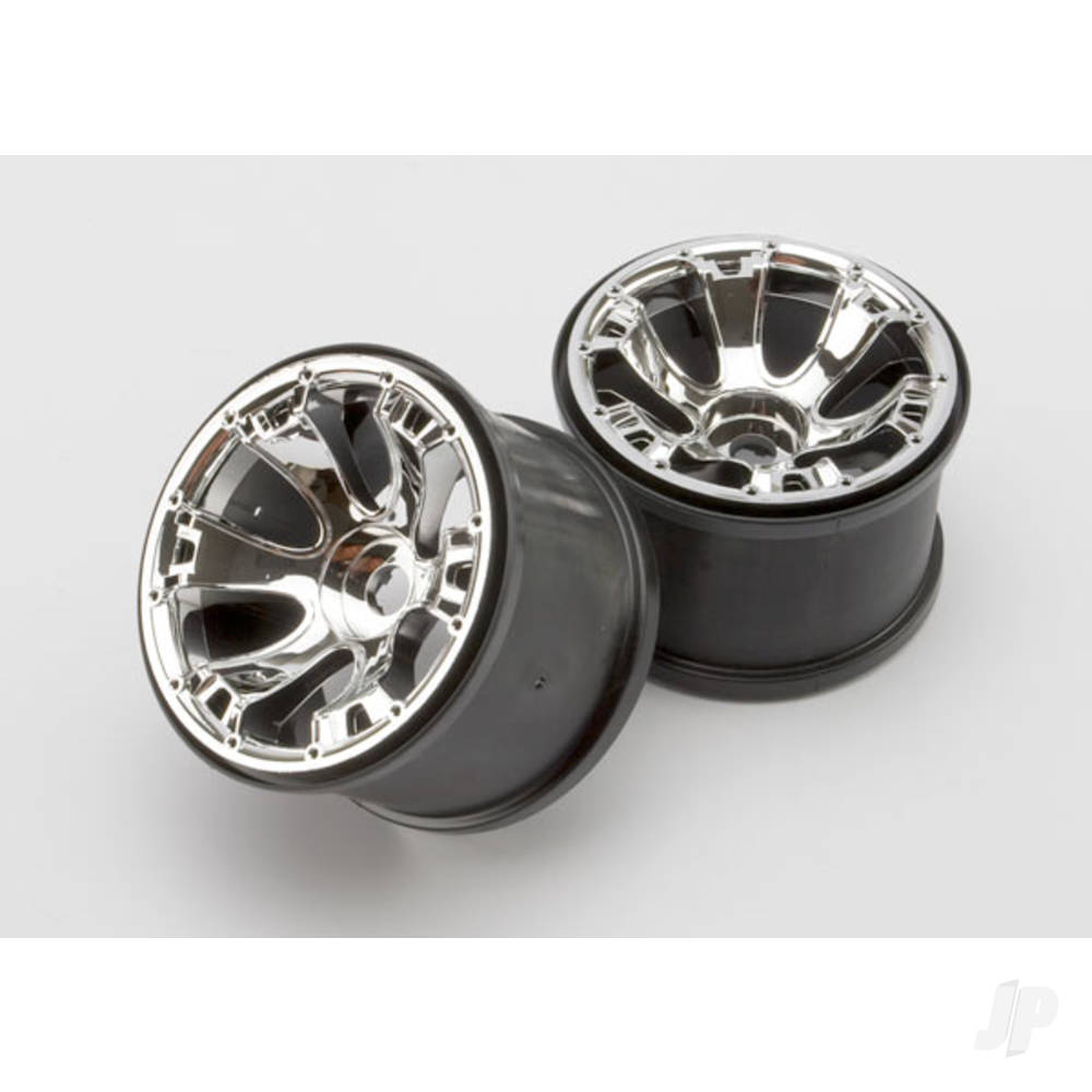 Wheels, Geode 3.8in (chrome) (2 pcs)