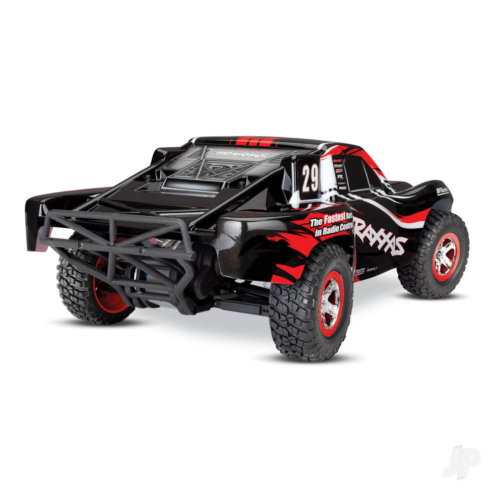 TRAXXAS Black Slash 1:10 2WD RTR Electric Short Course Truck (+ TQ 2-ch, XL-5, Titan 550, 7-Cell NiMH, DC charger)