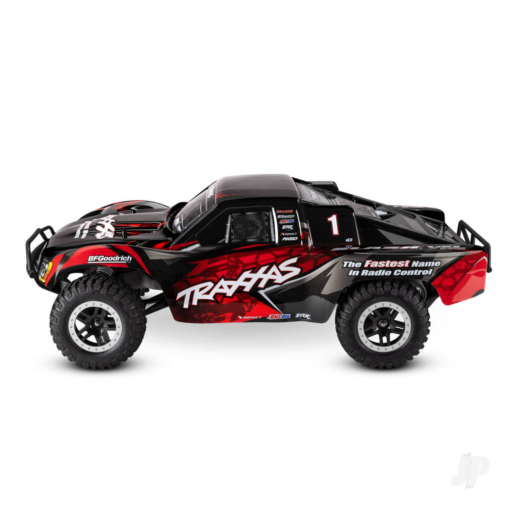 Red Slash VXL 1:10 2WD RTR Brushless Electric Short Course Truck (+TQi 2-ch, TSM, VXL-3s, Velineon 3500kV, Magnum 272R)