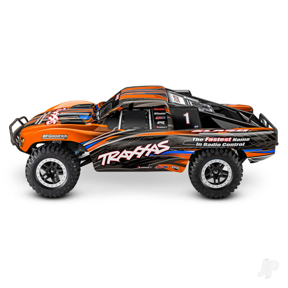 Slash BL-2S BL-2S 1:10 2WD RTR Short Course Truck, Orange (+ TQ 2-ch, BL-2S, 3300kV)