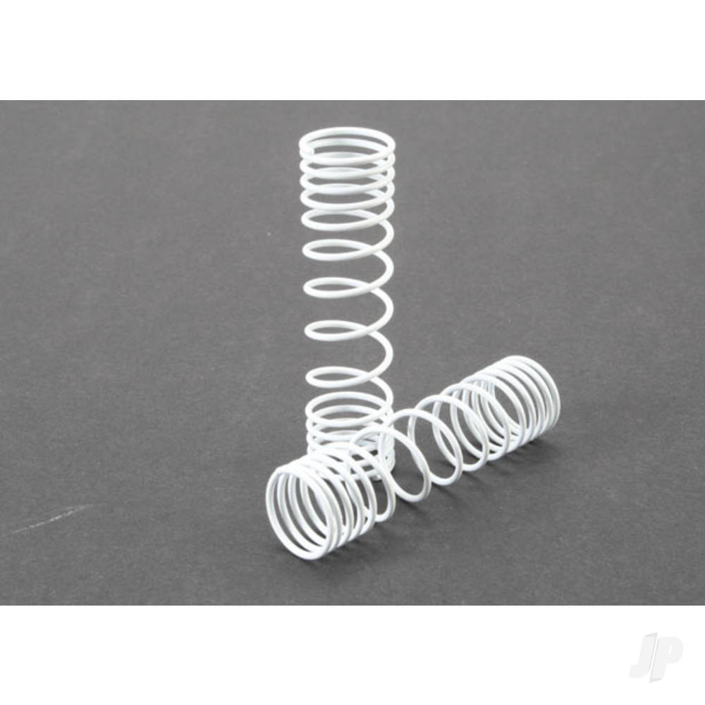 Springs, Rear (white) (progressive rate) (2 pcs)