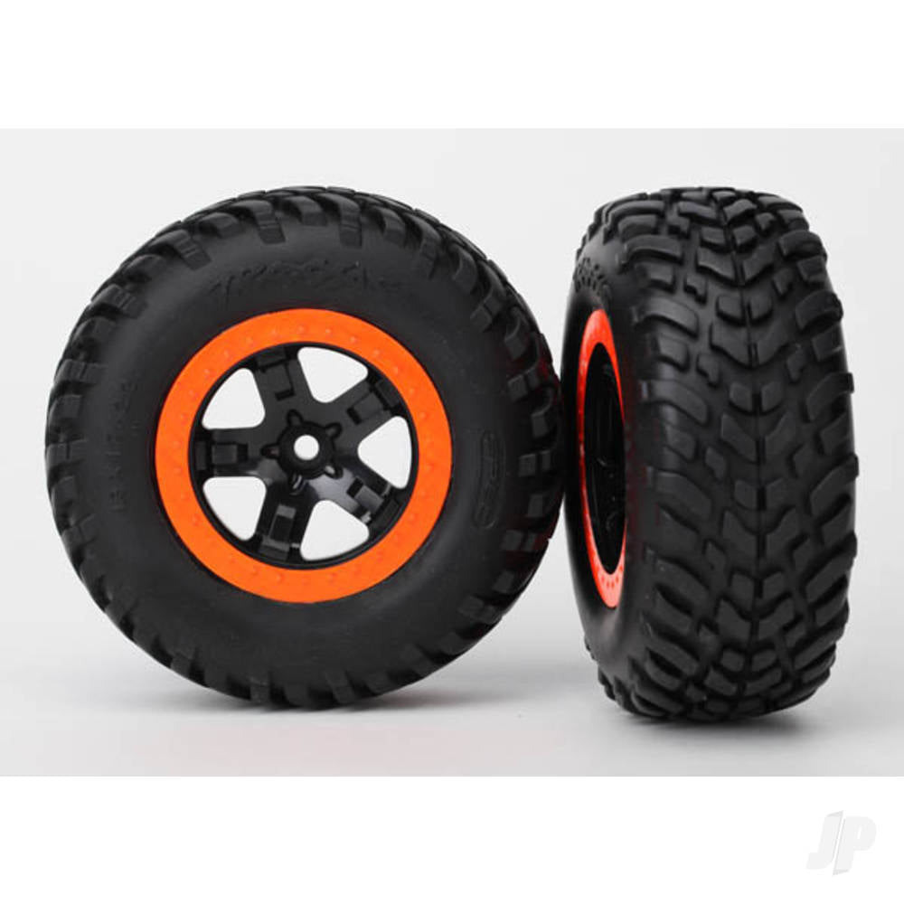 Tyres and Wheels, Assembled Glued SCT Off-Road Racing Tyre (2 pcs)