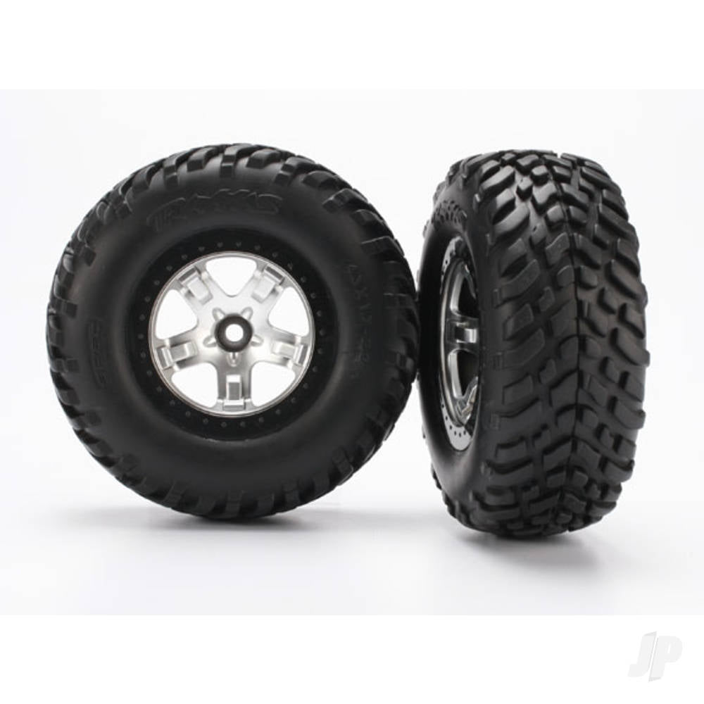 Tyres and Wheels, Assembled Glued SCT Off-Road Racing Tyres (2 pcs)