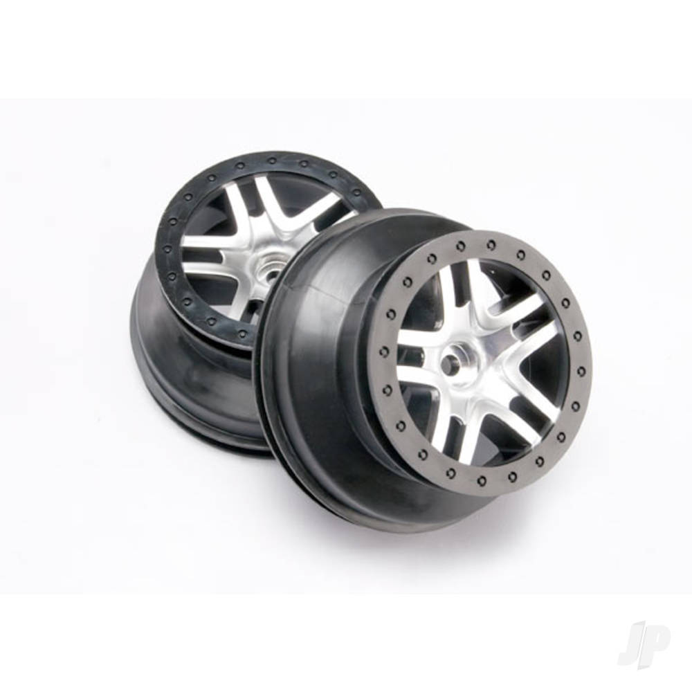 Chrome/Black SCT Wheels (2 pcs)