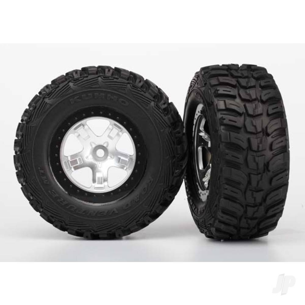 Tyres and Wheels, Assembled Glued Kumho Tyres (2 pcs)