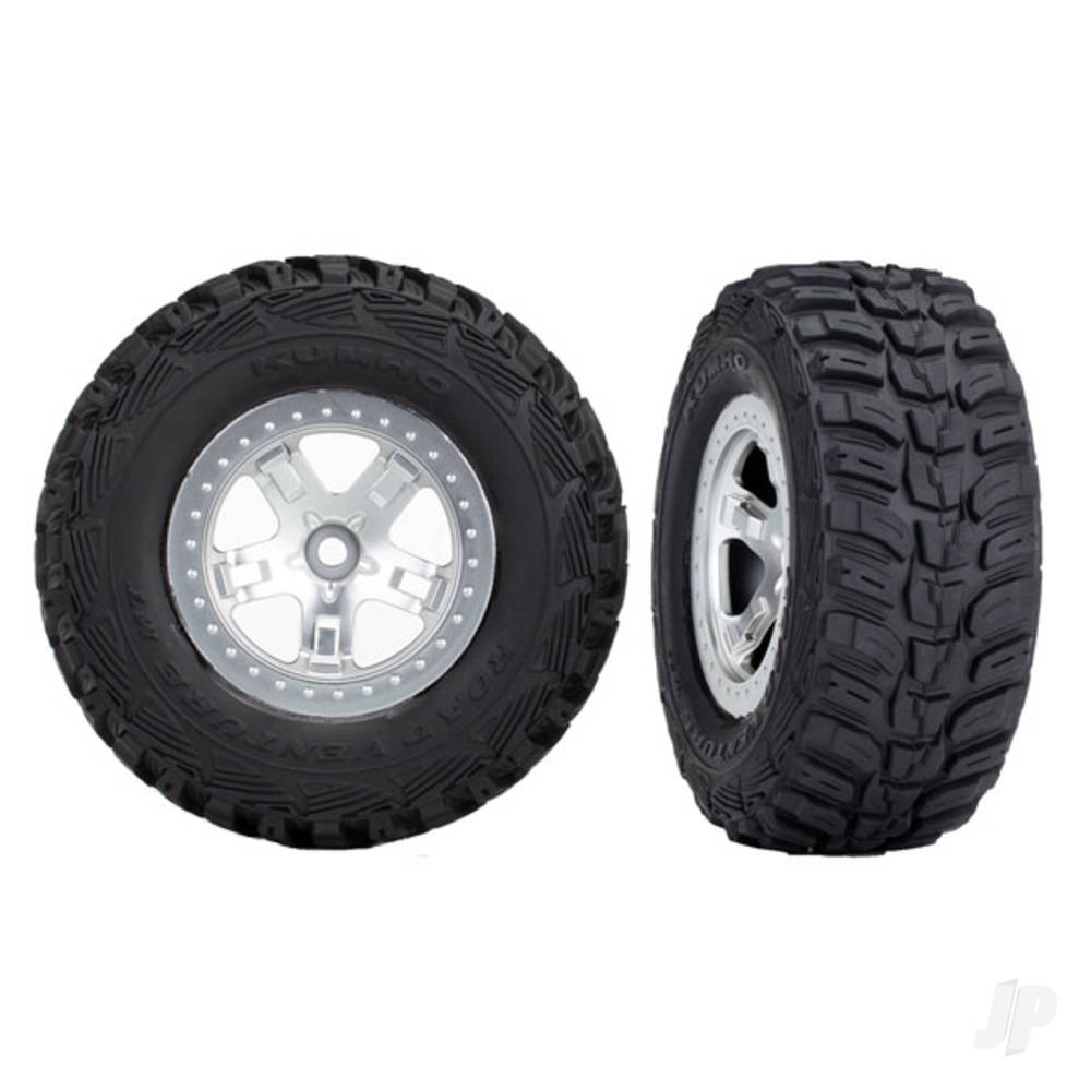 Tyres and Wheels, Assembled Glued Kumho Tyres (2 pcs)