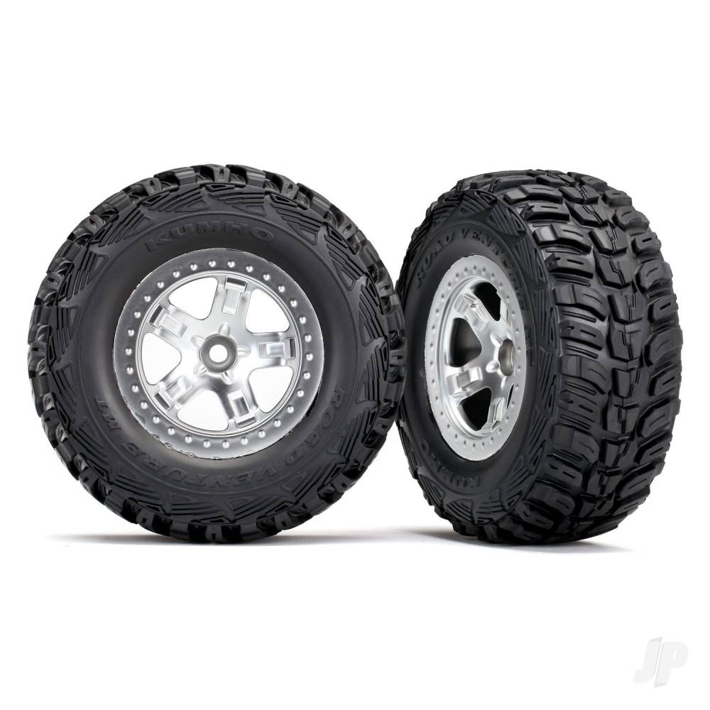 Tyres and Wheels, Assembled Glued Kumho Tyres (2 pcs)