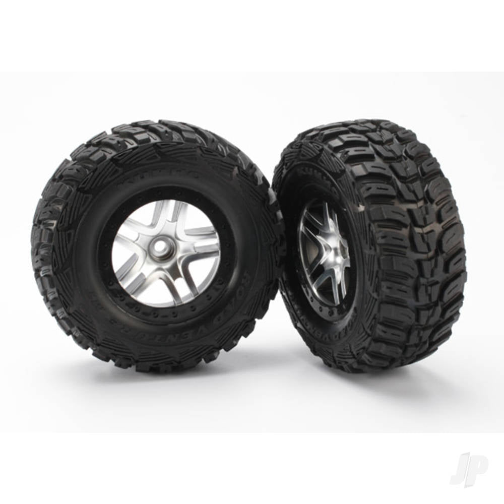 Tyres and Wheels, Assembled Glued Kumho Tyres (2 pcs)