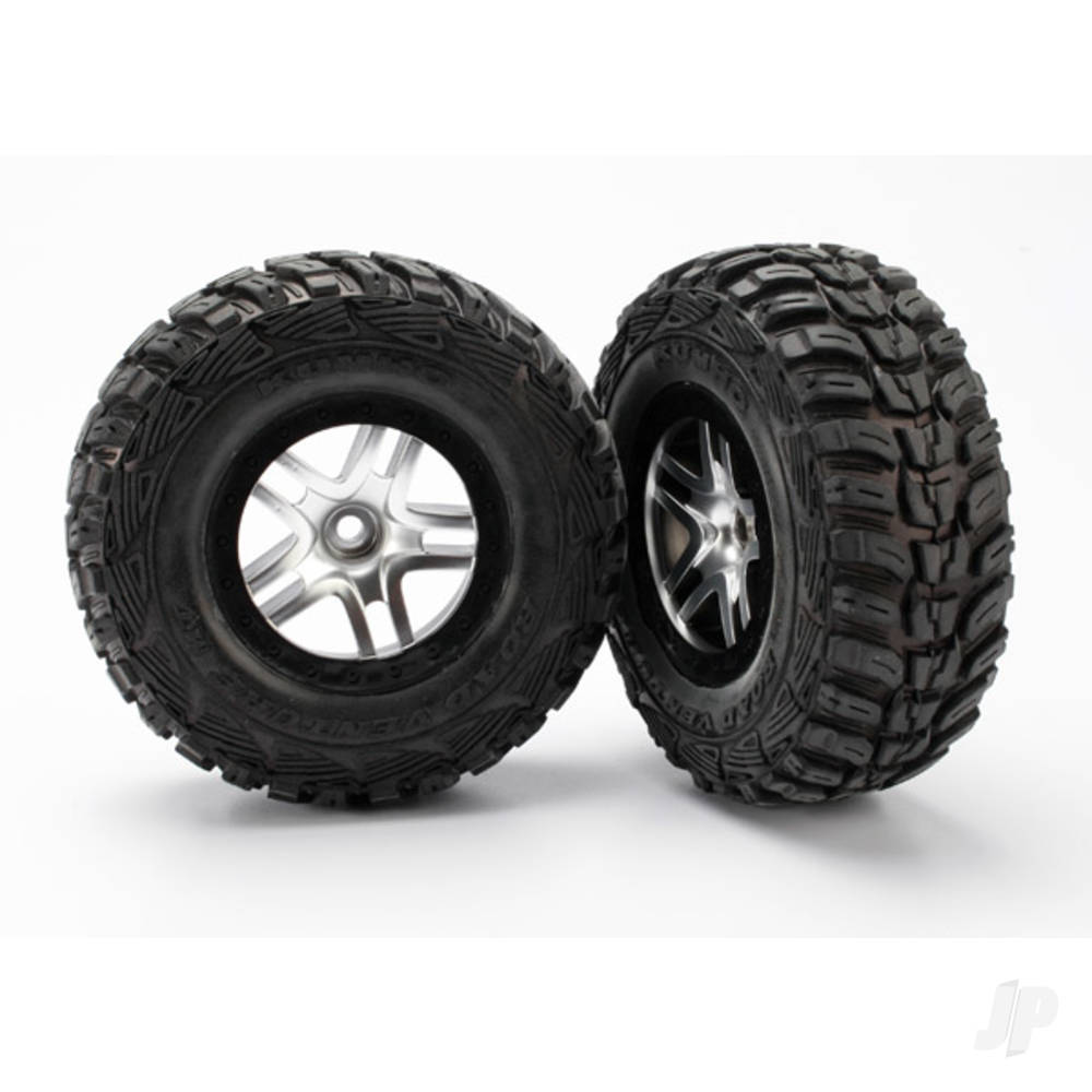 Tyres and Wheels, Assembled Glued Kumho Tyres (2 pcs)