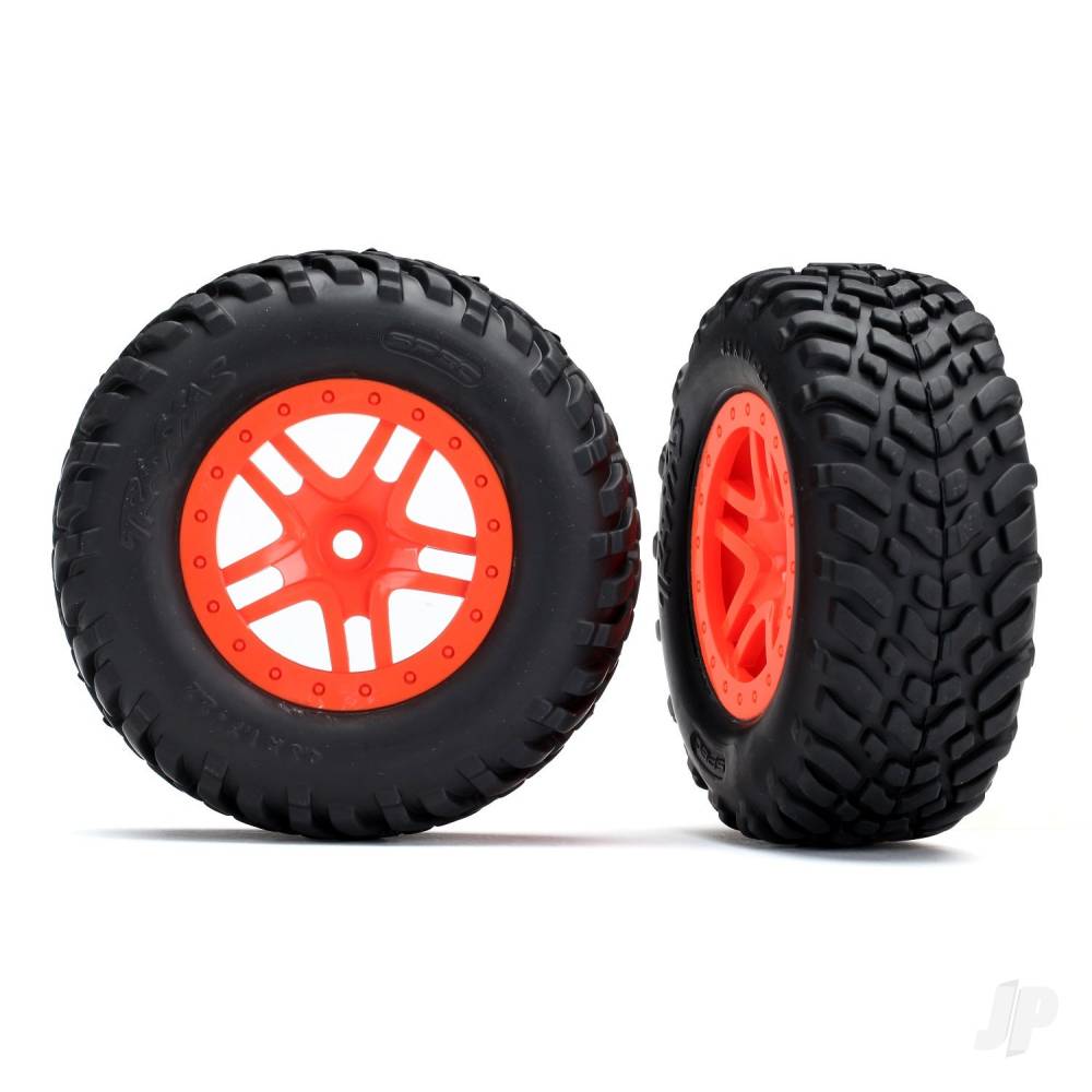 Tyres and Wheels, Assembled Glued SCT Off-Road Racing Tyres (2 pcs)