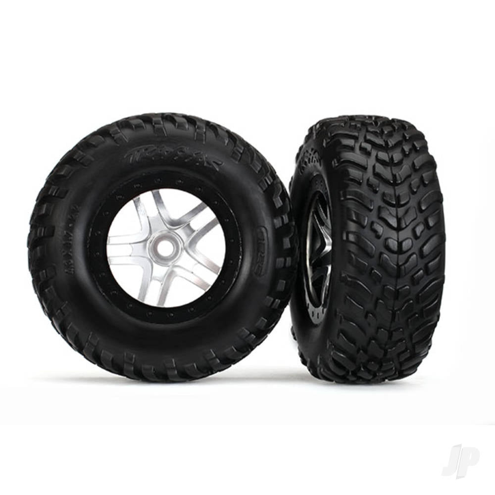 Tyres and Wheels, Assembled Glued SCT Off-Road Racing Tyres (2 pcs)