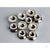 Nuts, 4mm flanged (10 pcs)