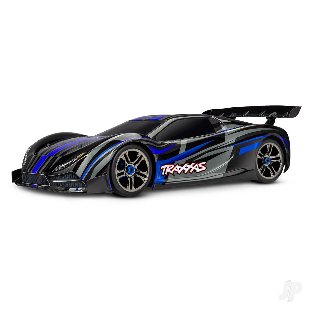 XO-1 1:7 100+ MPH 4WD RTR Brushless Electric Supercar, Blue (+ TQi 2-ch wireless, TSM, Castle Mamba Monster Extreme Power System)