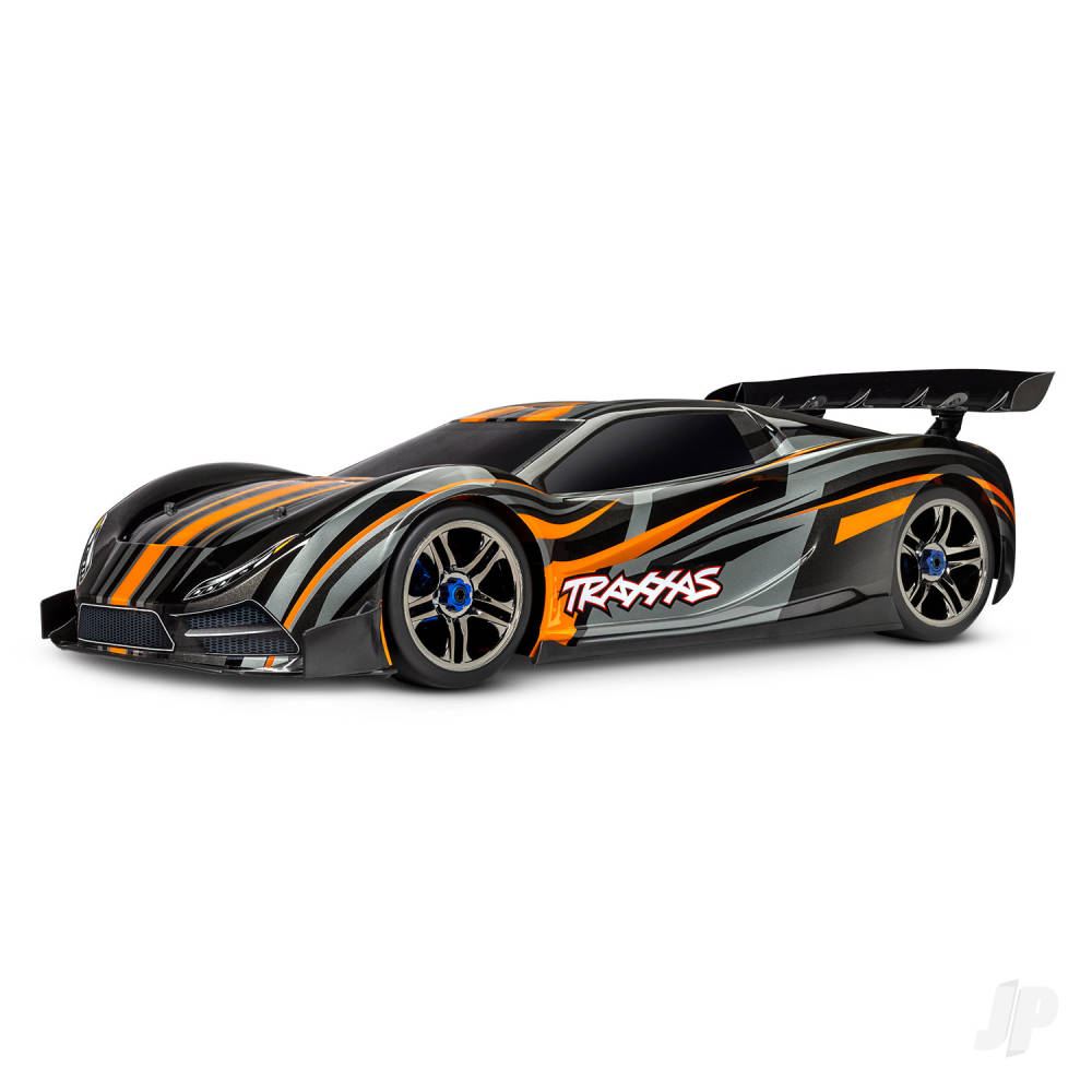 XO-1 1:7 100+ MPH 4WD RTR Brushless Electric Supercar, Orange (+ TQi 2-ch wireless, TSM, Castle Mamba Monster Extreme Power System)