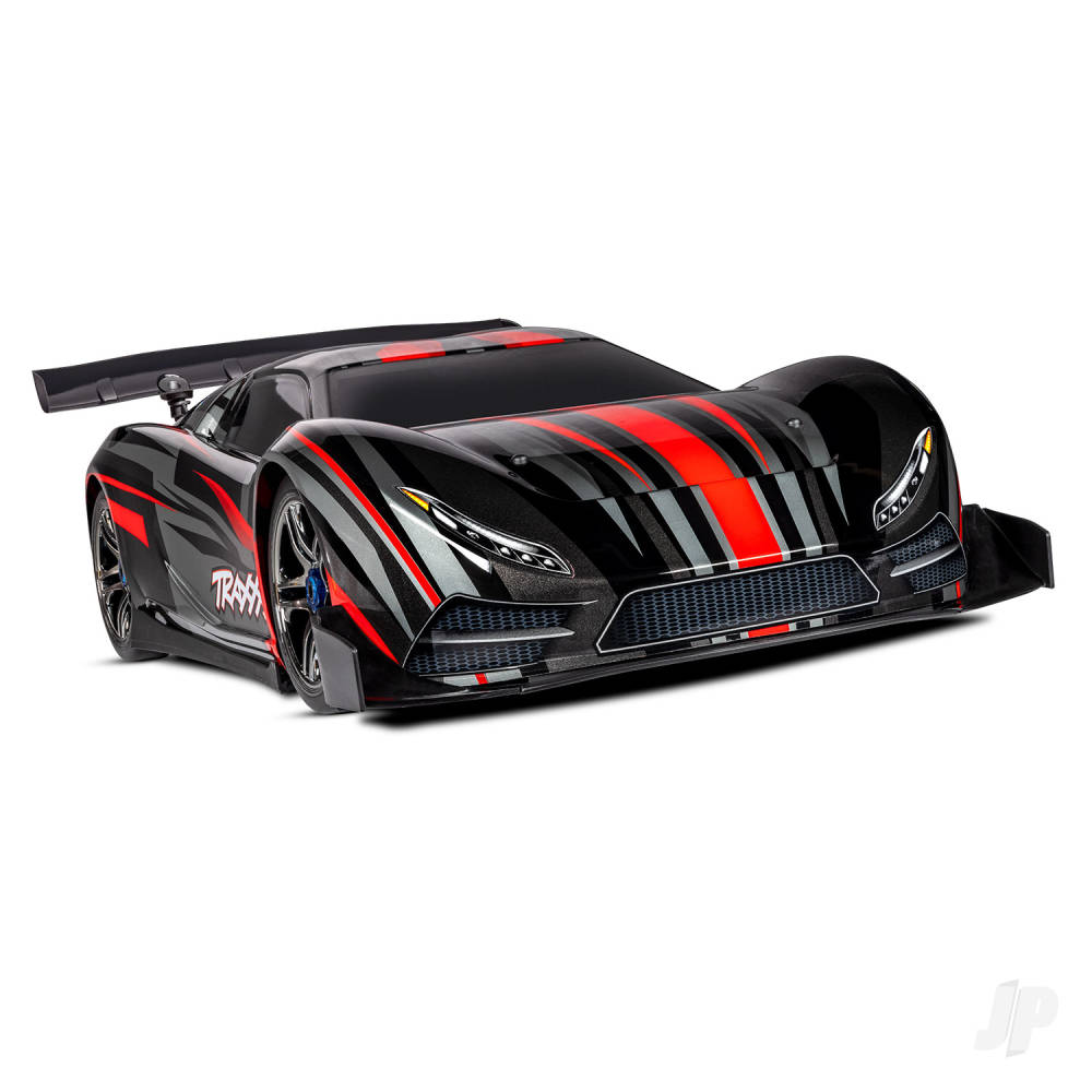 XO-1 1:7 100+ MPH 4WD RTR Brushless Electric Supercar, Red (+ TQi 2-ch wireless, TSM, Castle Mamba Monster Extreme Power System)