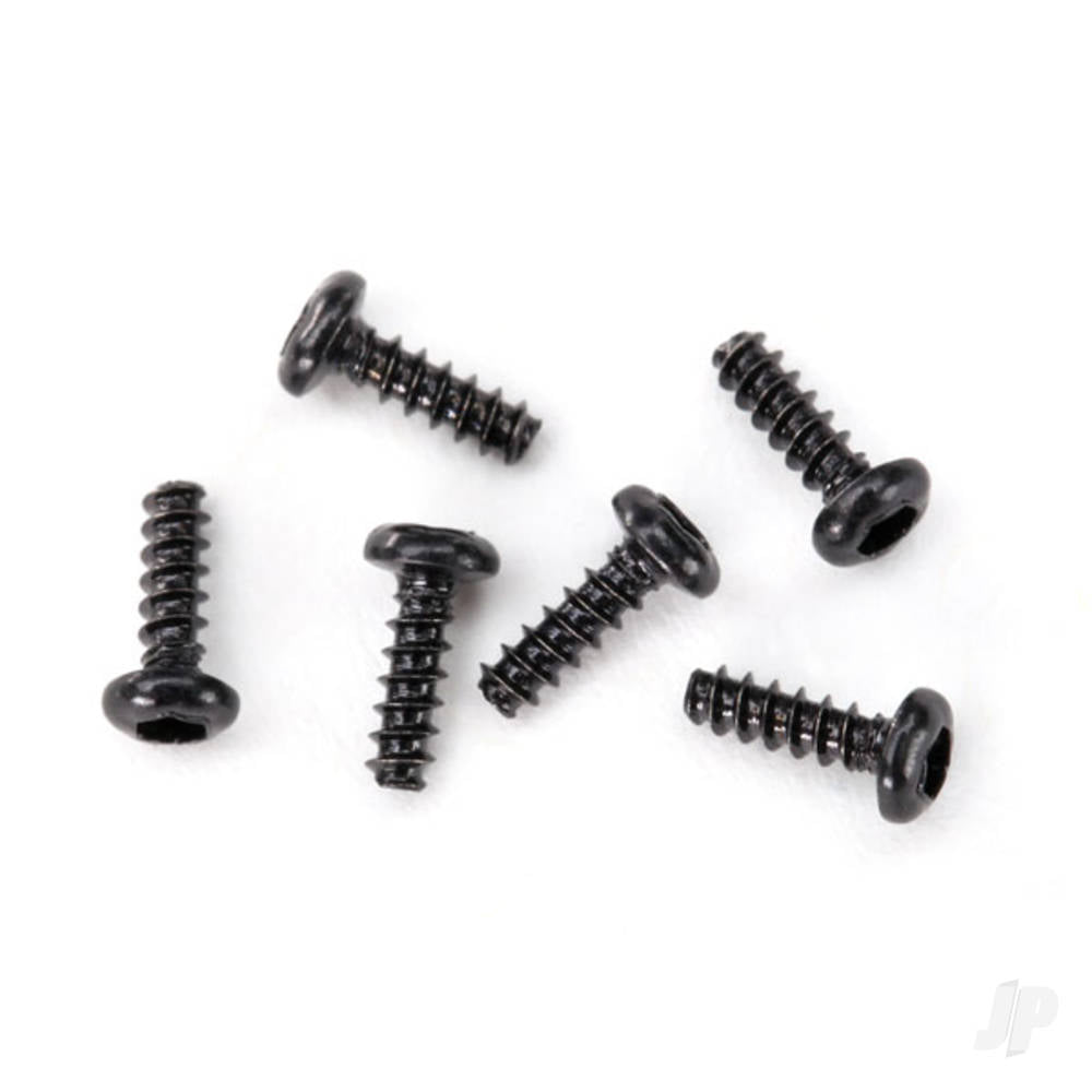 Screws, 1.6x5mm button-head, self-tapping (hex drive) (6 pcs)