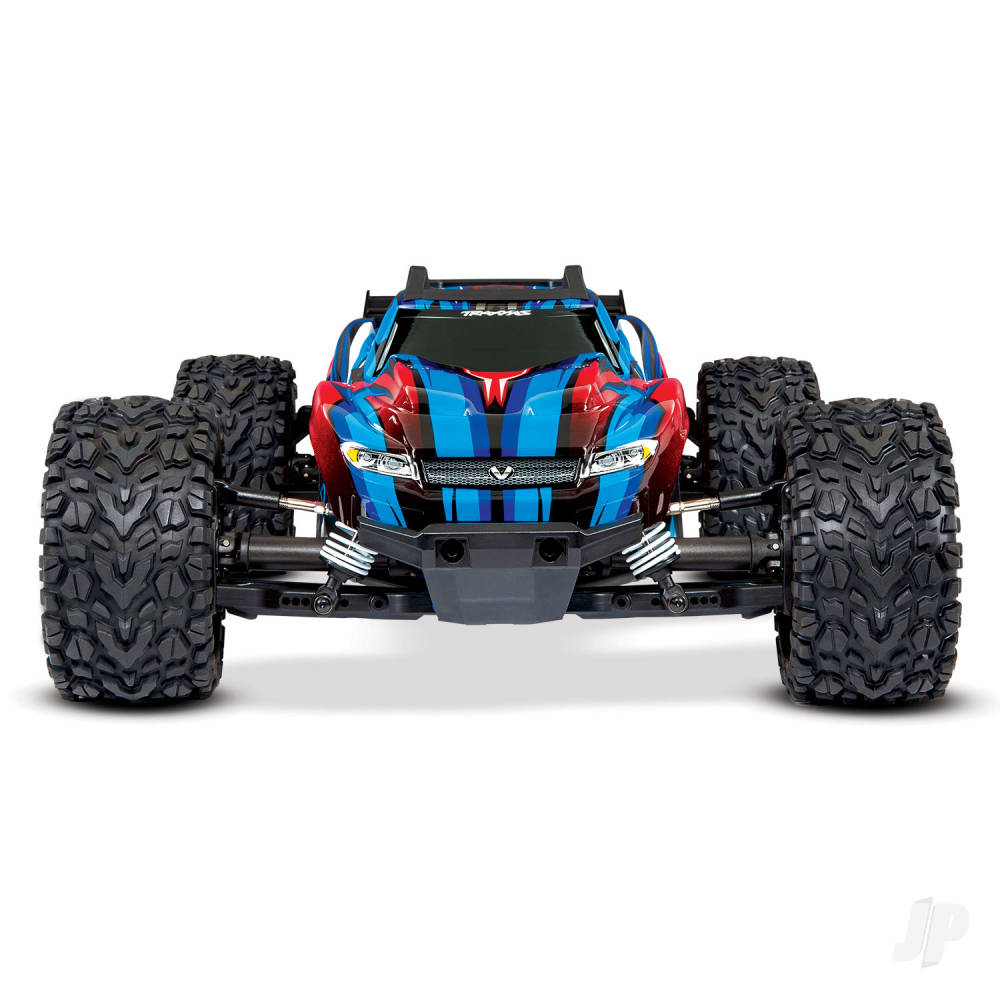 Blue Rustler 4X4 VXL 1:10 4WD RTR Brushless Electric Stadium Truck (+ TQi 2-ch, TSM, VXL-3s, Velineon 3500kV)