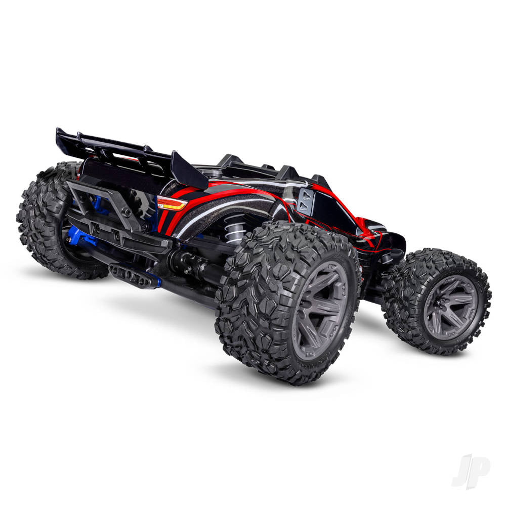 Rustler 4X4 BL-2S 1:10 4WD RTR Stadium Truck, Red (+ TQ 2-ch, BL-2S, 3300kV)