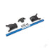 Traxxas Chassis Brace Kit, Blue (fits Rustler 4X4 and Slash 4X4 equipped with Low-CG chassis)