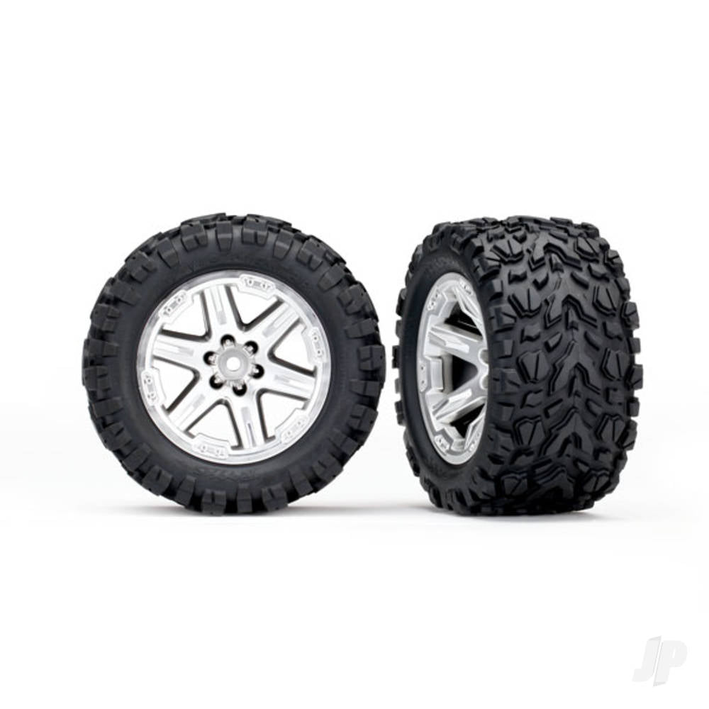 Tyres and Wheels, Assembled Glued (2.8in) (2 pcs)