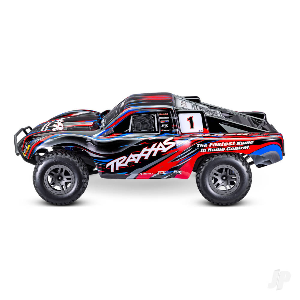 Slash 4X4 BL-2S 1:10 4WD RTR Short Course Truck, Fox (+ TQ 2-ch, BL-2s, 3300kV)