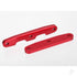 Bulkhead tie bars, Front &amp; Rear, aluminium (Red-anodised)