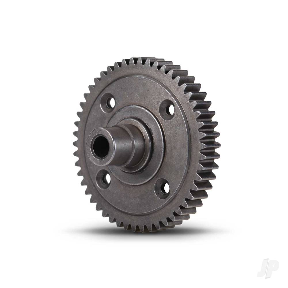 Spur Gear, Steel, 50-Tooth (0.8 Metric Pitch, Compatible with 32-Pitch) (for Centre Differential)