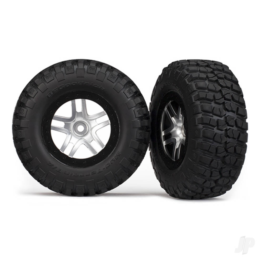 Tyres and Wheels, Assembled Glued BFGoodrich Mud-Terrain T / A KM2 Tyres (2 pcs)