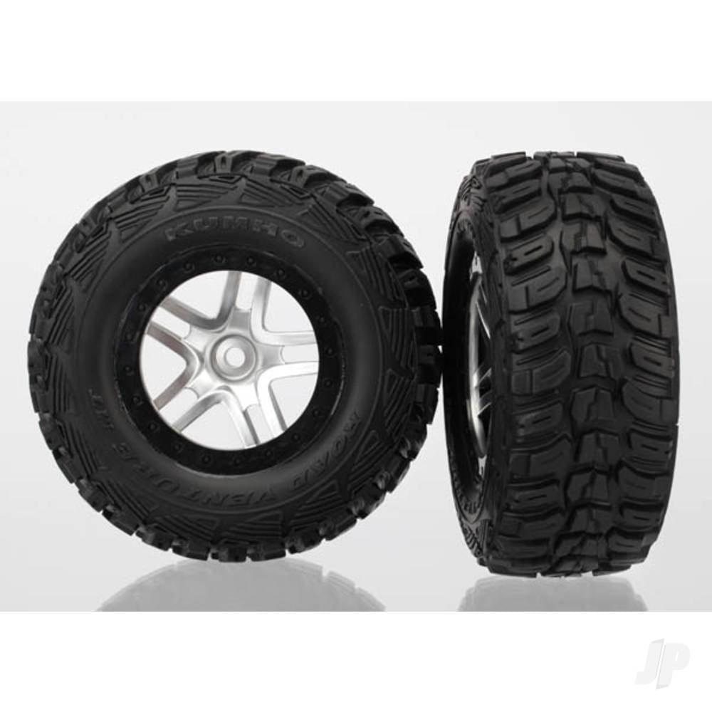 Tyres and Wheels, Assembled Glued Kumho Tyres (2 pcs)