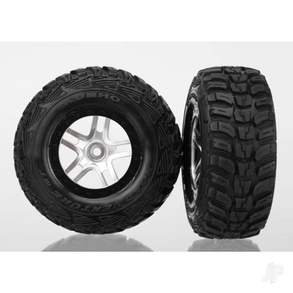 Tyres and Wheels, Assembled Glued Kumho Tyres (2 pcs)