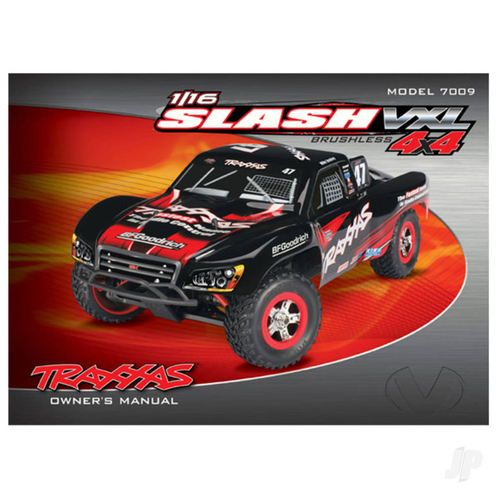 Owner's manual, 1:16 Slash 4WD VXL (model 7009)