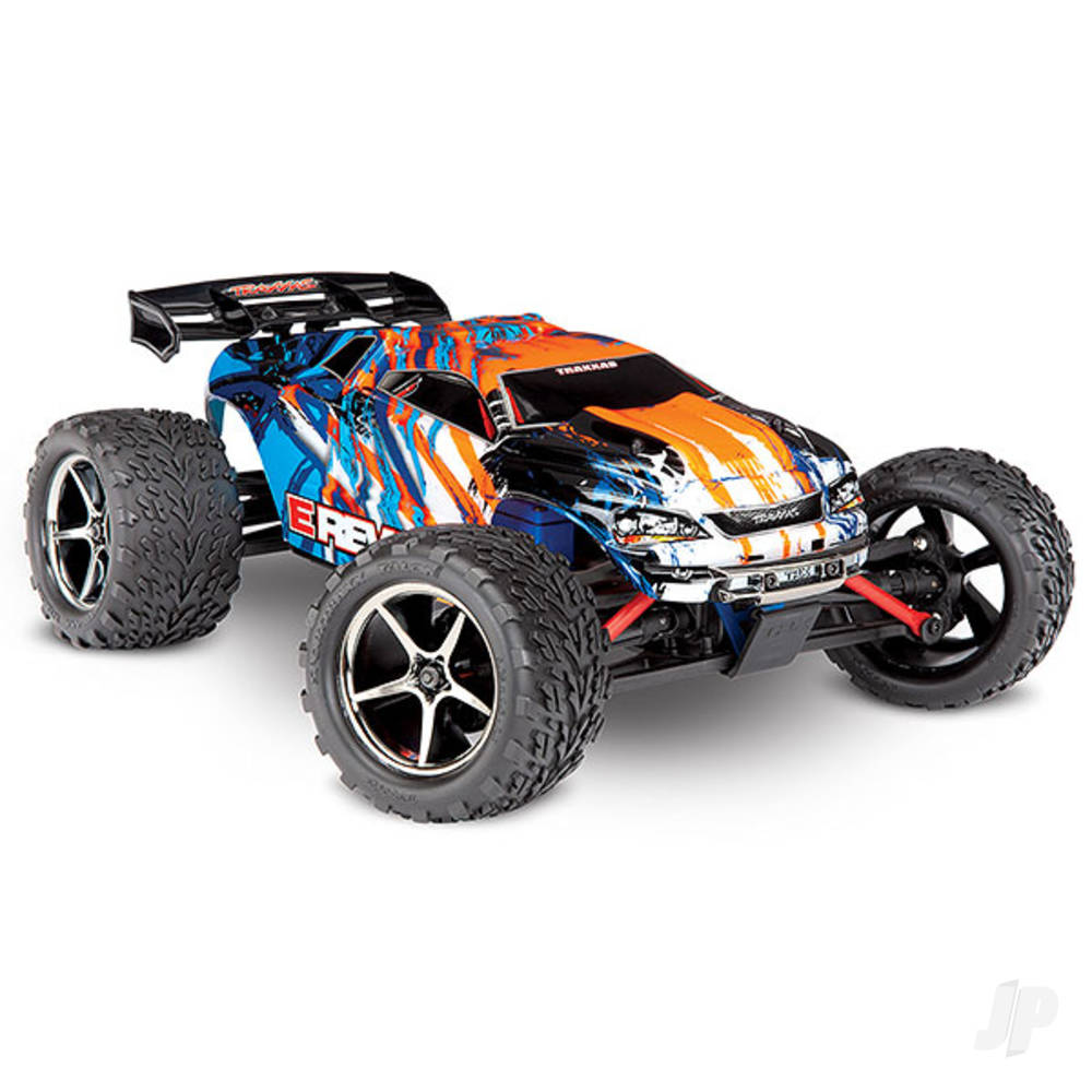 Orange E-Revo 1:16 4X4 Monster Truck (+ TQ 2-ch, XL-2.5, Titan 550, 6-Cell NiMH, DC charger)